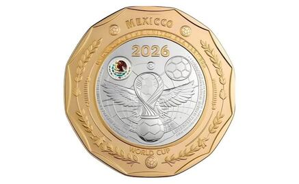 Revelan características de monedas edición especial del Mundial 2026; ¿cuánto van a costar?