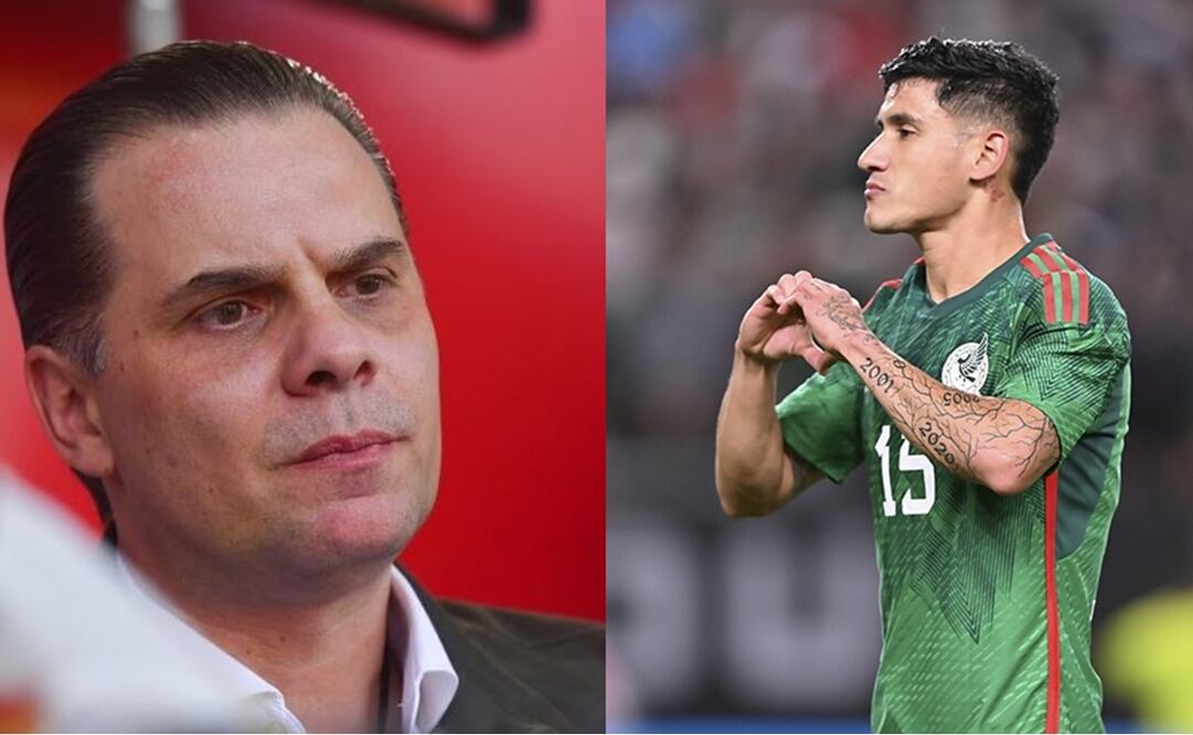 Christian Martinoli y Uriel Antuna - Foto: Especial