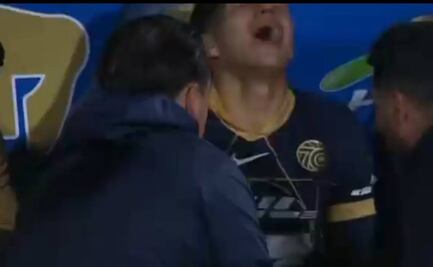 Pumas recibió un susto con la lesión de Michell Rodríguez