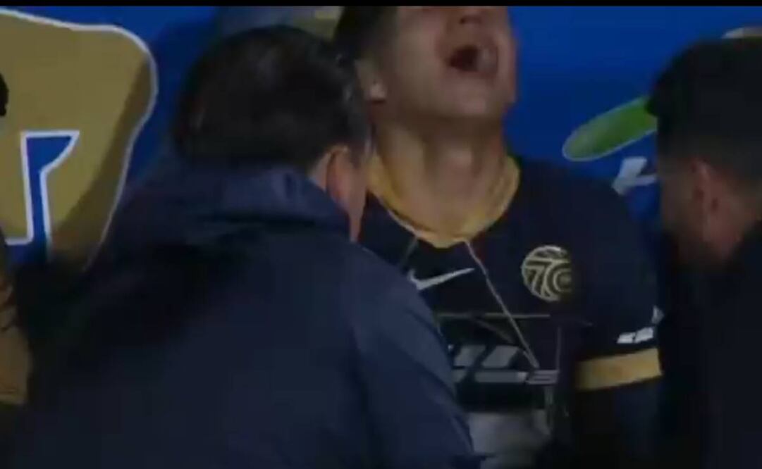 Las cámaras de la transmisión captaron el momento en que el jugador lloraba por la gravedad de la lesión. Foto: Especial.