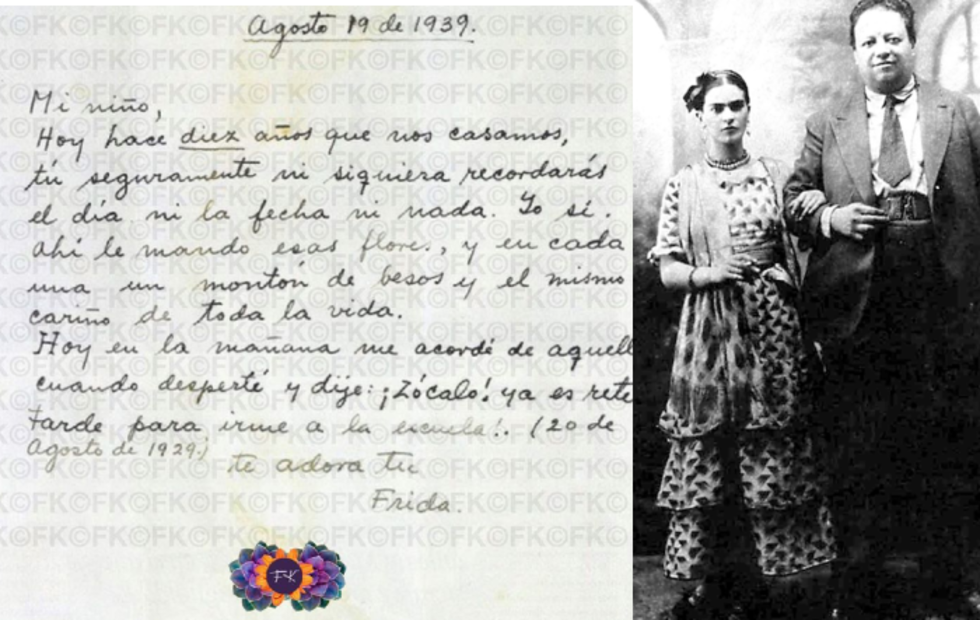 Las 5 cartas de amor más famosas de la historia
