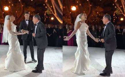 El emotivo video de Benjamín Galindo bailando durante la boda de su hija