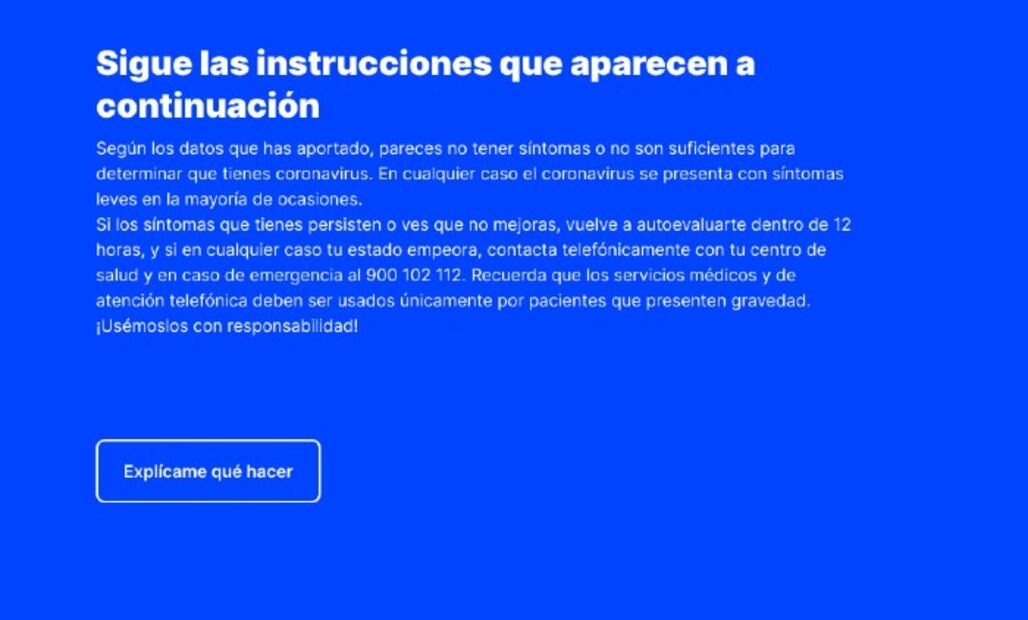Autotest coronavirus, para saber si eres sospechoso de tener Covid-19