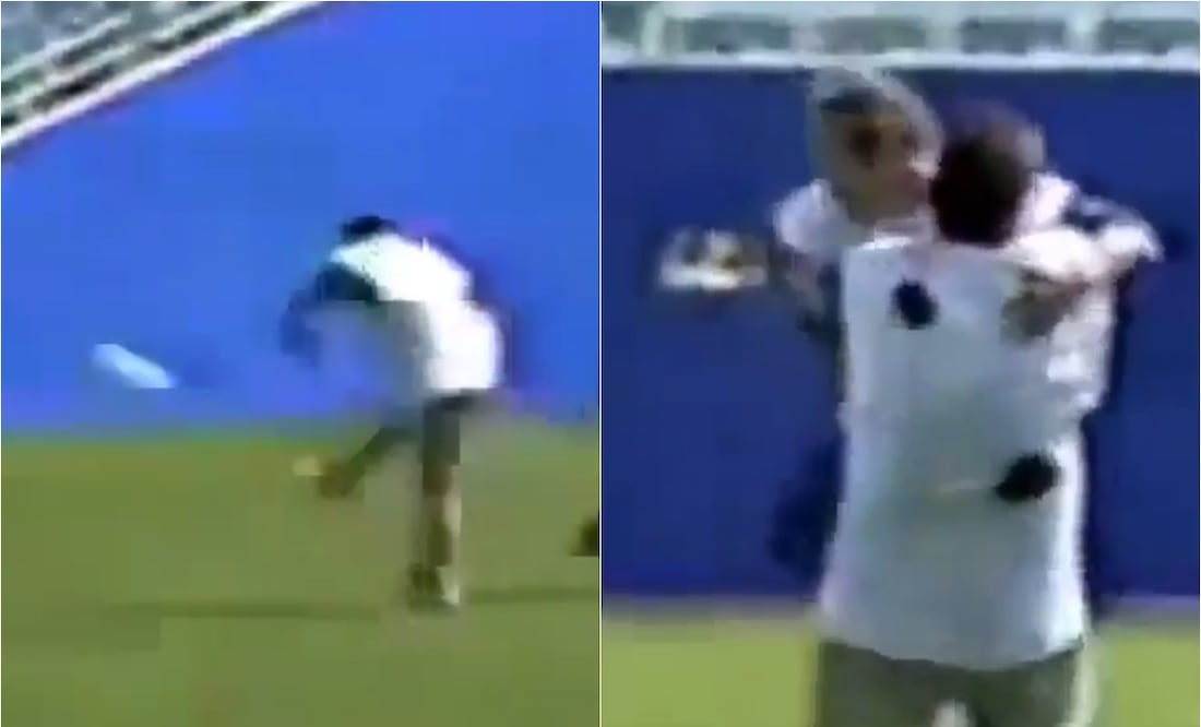 El día que David Faitelson marcó un gol en una cancha de Copa del Mundo; José Ramón Fernández le dio la asistencia