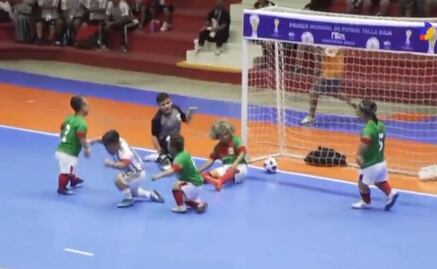 México fue humillado por Argentina en su debut en el Mundial de Talla Baja