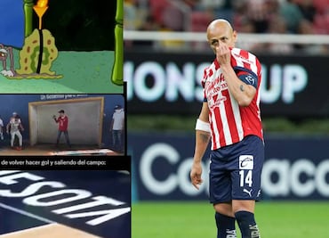 Chicharito Hernández vuelve a anotar con Chivas en la victoria sobre el Cibao y los memes no lo perdonan