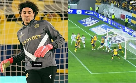 Guillermo Ochoa recibe fuertes críticas tras comerse un gol olímpico con el AEL Limassol