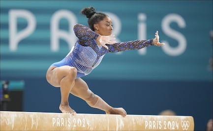 La gimnasta estadounidense Simone Biles gana su segunda medalla de oro en París 2024