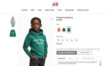 H&M retira foto publicitaria acusada de racismo 