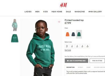 H&M retira foto publicitaria acusada de racismo