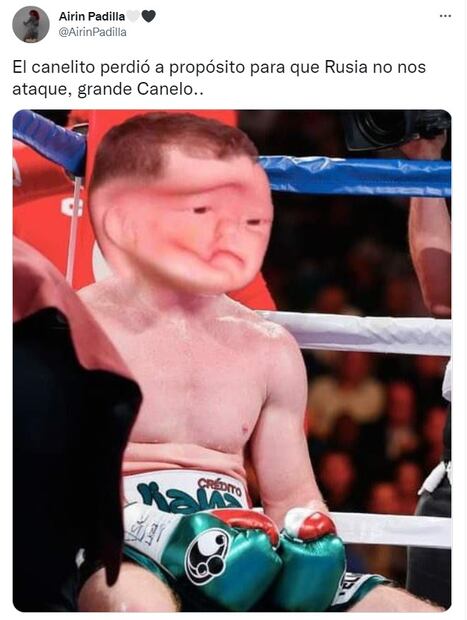 Los 10 mejores memes de la derrota de Saúl “Canelo” Álvarez