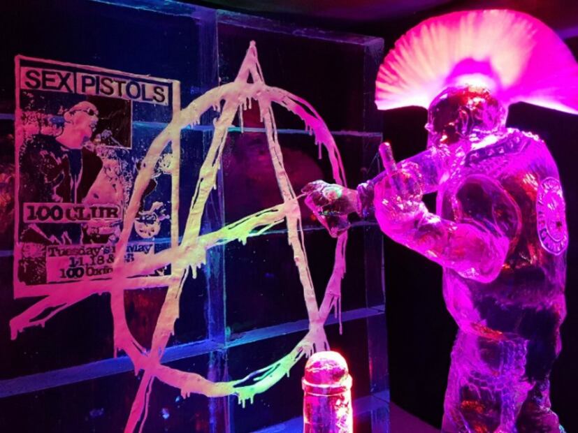 El festival más grande de esculturas de hielo está en Ámsterdam