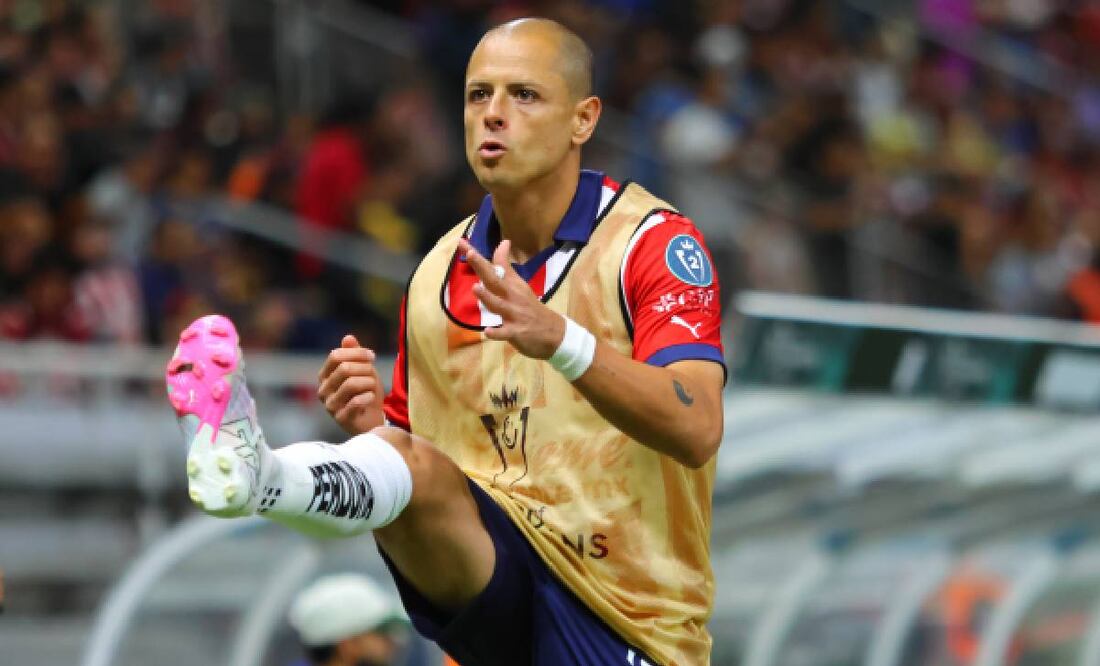 Chicharito Hernández será titular en el duelo de Liguilla ante el Toluca. Foto: Imago7