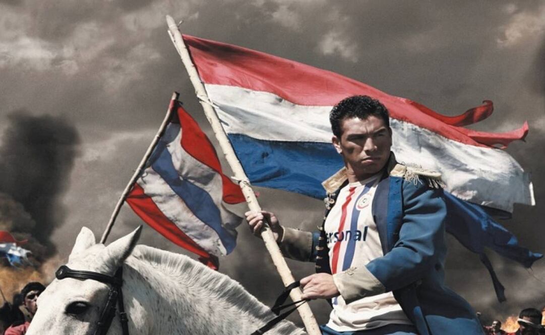 Salvador Cabañas protagonizó un comercial para motivar a Paraguay de cara al Mundial de Sudáfrica 2010. Foto: Especial