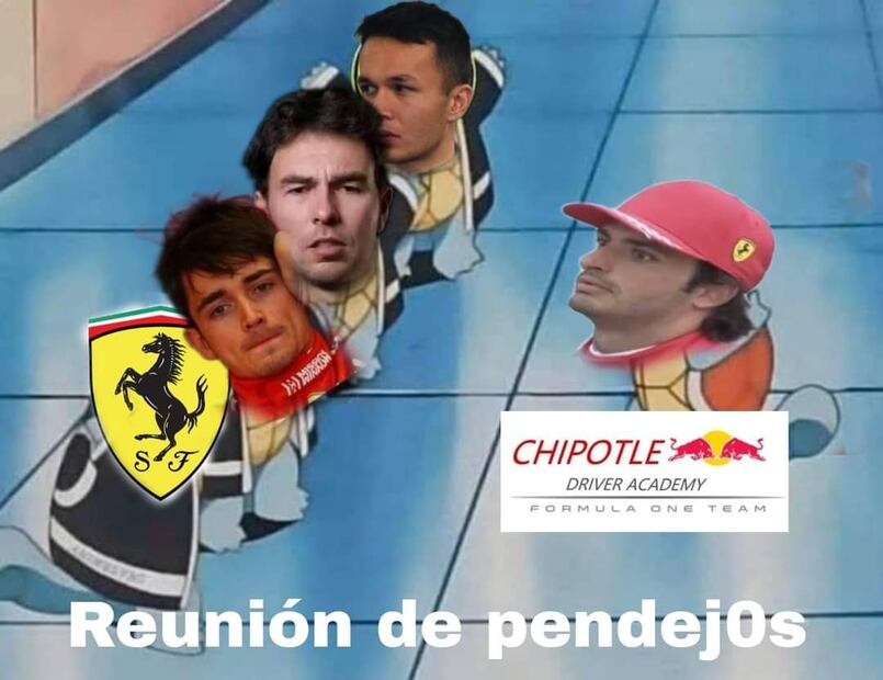 Memes Checo Pérez