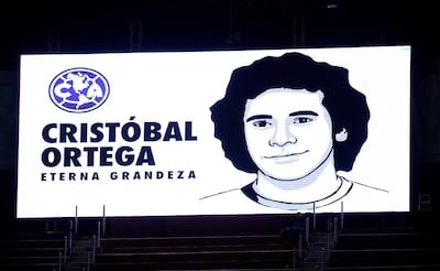El Estadio Ciudad de los Deportes en su pantalla recordó al jugador americanista. Foto: Imago7.