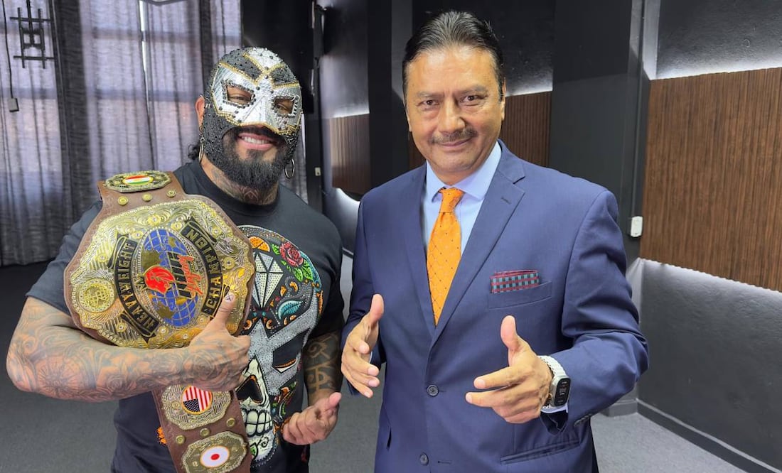 Leobardo Magadán, tras dejar el CMLL, ahora está enfocado en su podcast. Foto: Especial