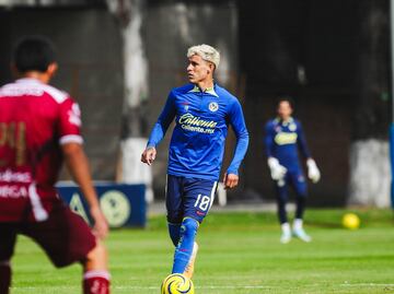 Chicote Calderón debuta con América y marca gol ante el Salamanca