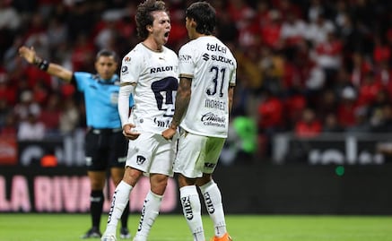Resultado: Pumas consigue su primera victoria en la era de Esteban Solari frente al Toluca