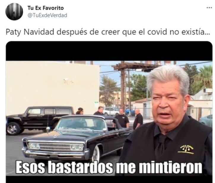 Paty Navidad tiene Covid-19 y estallan los memes en las redes sociales