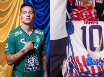 Aficionado colombiano compró 100 playeras de James Rodríguez y al final fichó con el León