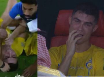 Cristiano Ronaldo rompió en llanto luego de que el Al Nassr perdiera el título de la Copa del Rey