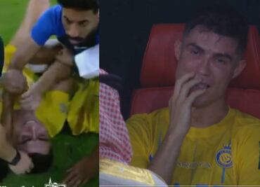 Cristiano Ronaldo rompió en llanto luego de que el Al Nassr perdiera el título de la Copa del Rey