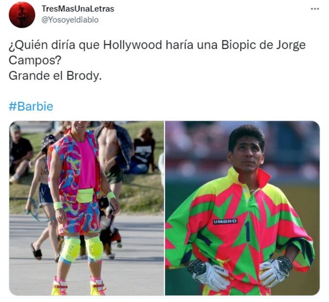 Nuevo look de Margot Robbie y Ryan Gosling en la película “Barbie” y sus memes