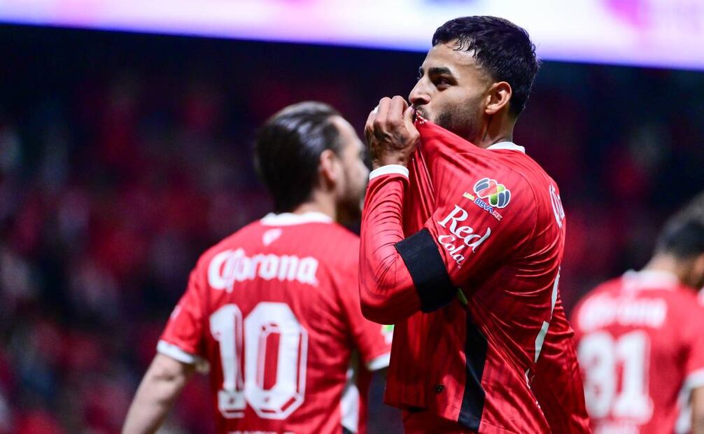 Alexis Vega abrió el marcador al minuto 34. Foto: Imago7.