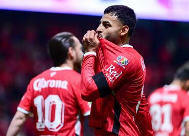 Toluca consigue la victoria en los últimos minutos frente al Guadalajara