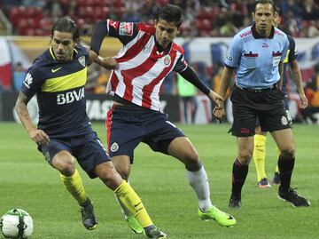 Fernando Gago: la vez que enfrentó a Chivas con Boca Juniors y puso asistencia y marcó gol