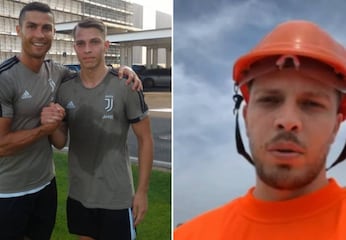 Cendrim Kameraj, de jugar con Cristiano Ronaldo en la Juventus a trabajar como albañil