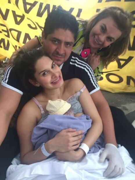 Adolfo Iñaki, el bebé “milagro” que nació en pleno sismo en México