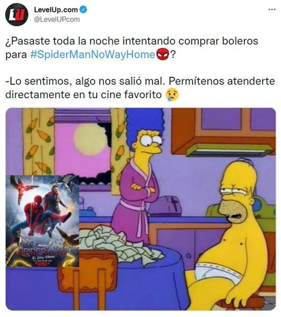 Los 10 mejores memes de “Spider-Man: No Way Home” y su fallida preventa