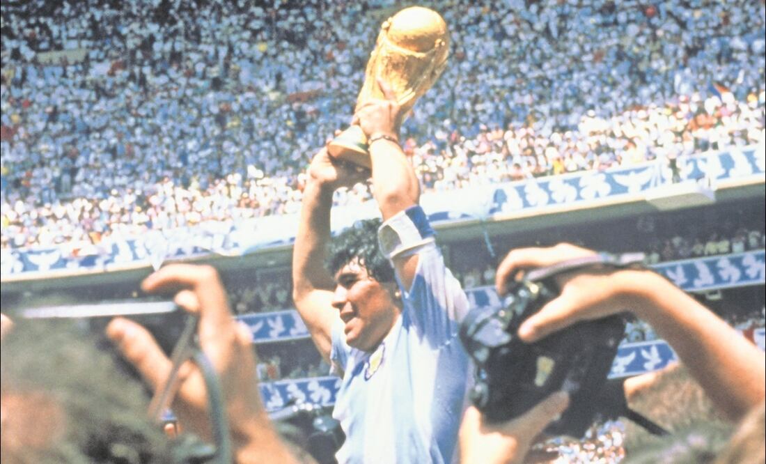 México 1986 fue el Mundial en el que Diego Armando Maradona se consolidó como uno de los más grandes de la historia / FOTO: ARCHIVO - EL UNIVERSAL
