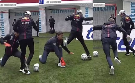 VIDEO: Checo Pérez humilló a Max Verstappen durante una cascarita previo al GP de México