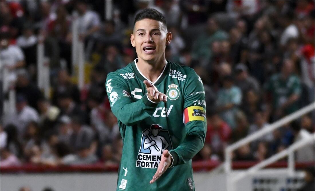 James Rodríguez lamenta una jugada durante un partido con los Panzas Verdes. FOTO: Imago7
