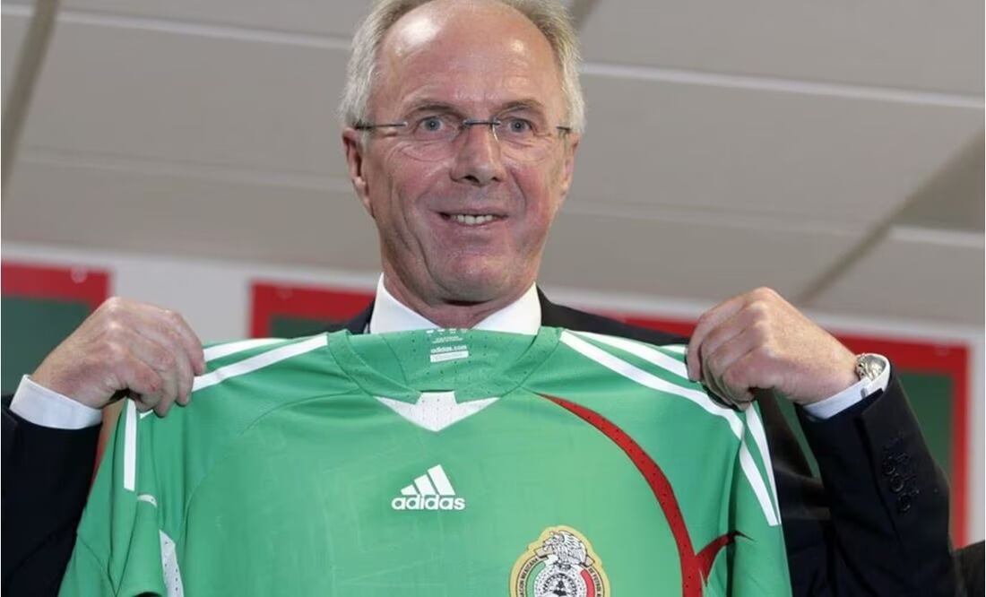 Eriksson dirigió a la Selección Mexicana entre 2008 y 2009 - Especial