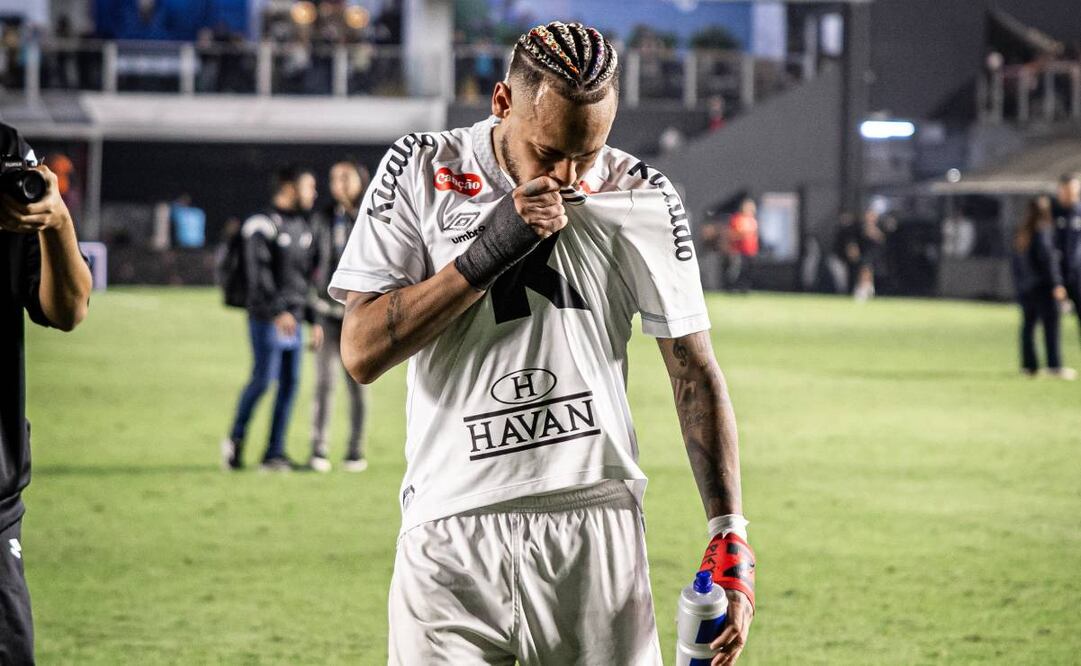 Neymar anotó gol con el Santos y apunta a regresar con la Selección de Brasil. Foto: Especial