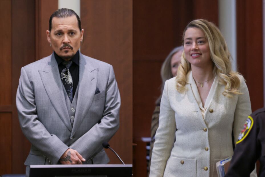 Johnny Depp, Amber Heard y las teorías sobre sus outfits en el juicio