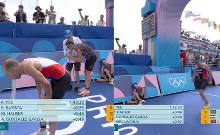  Atleta de Triatlón se vomitó en cuanto terminó su participación por la contaminación del Río Sena