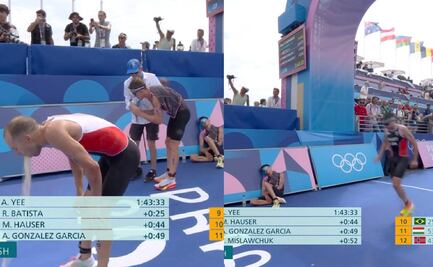 Atleta de Triatlón se vomitó en cuanto terminó su participación por la contaminación del Río Sena