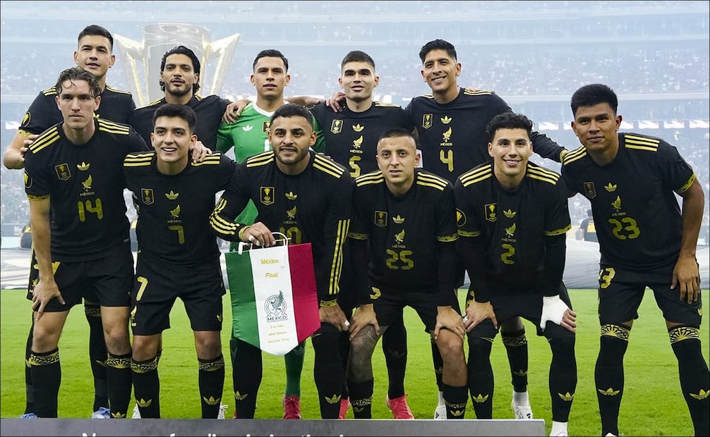 Selección Mexicana, previo a su partido de la Final de Copa Oro 2025. FOTO: Imago7