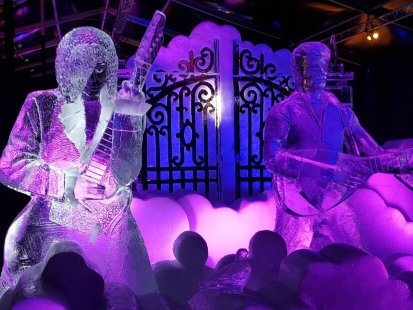 El festival más grande de esculturas de hielo está en Ámsterdam