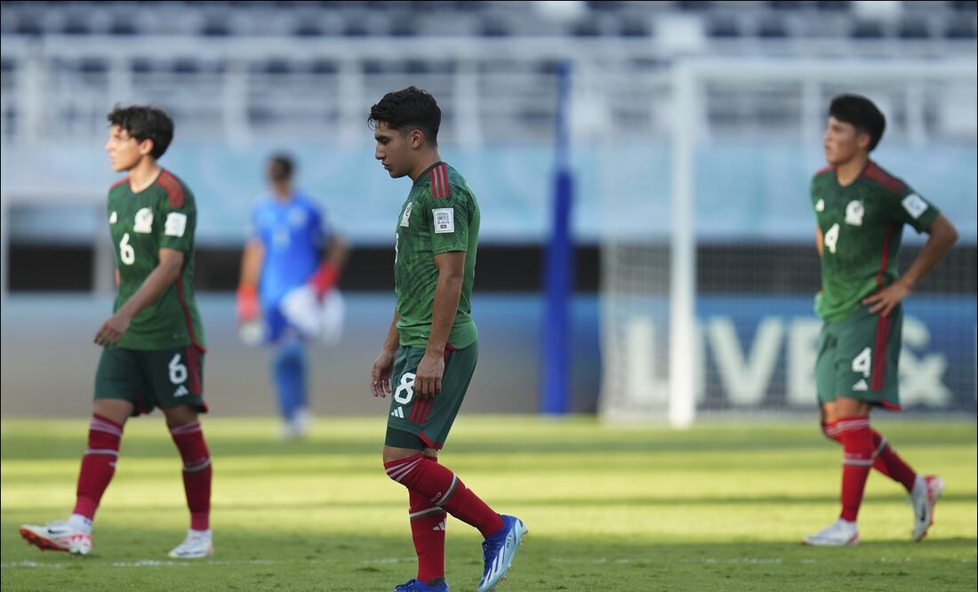 La Selección Mexicana Sub-17 es humillada y dice adiós a la Copa del Mundo luego de ser goleado por Mali / FOTO: Imago7
