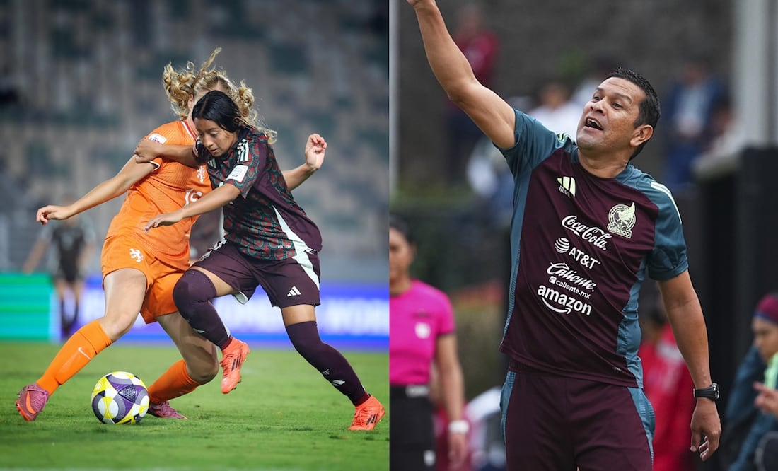 Miguel Gamero defiende a México, tras su caída en las semifinales del Mundial Femenil Sub-17 - Foto: @Miseleccionfem en X/Imago7