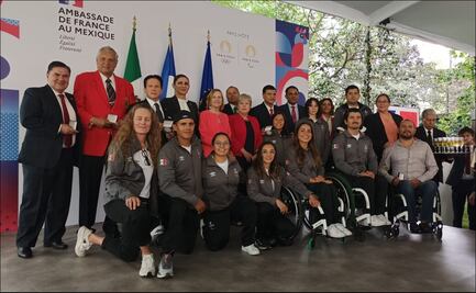 La embajada de Francia en México reconoció a históricos medallistas olímpicos tricolores