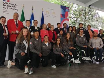 La embajada de Francia en México reconoció a históricos medallistas olímpicos tricolores
