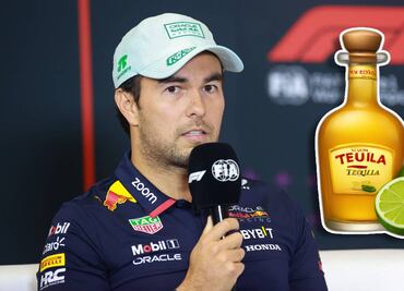 Checo Pérez regaló botellas de tequila a todos los trabajadores de Red Bull