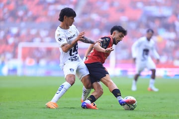 Pumas empata ante Atlas en el regreso de Cesar "Chino" Huerta 